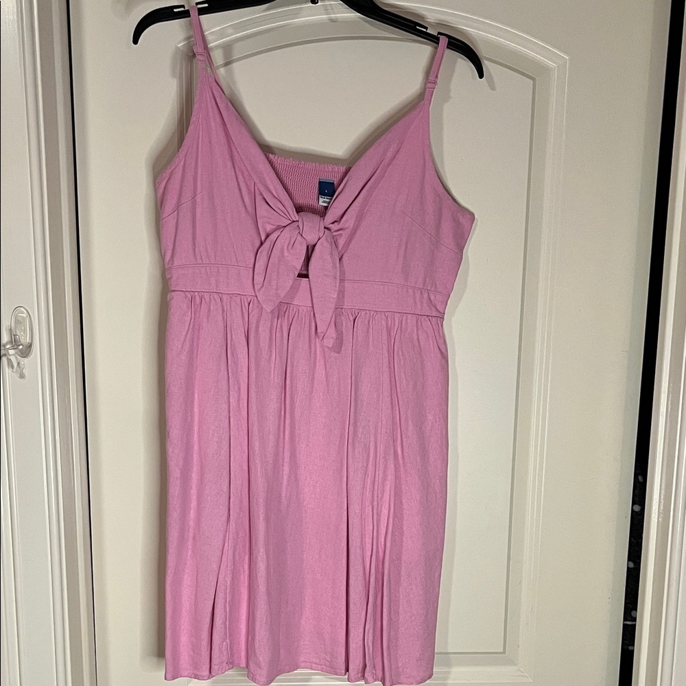 Old Navy Pink Textured Dress